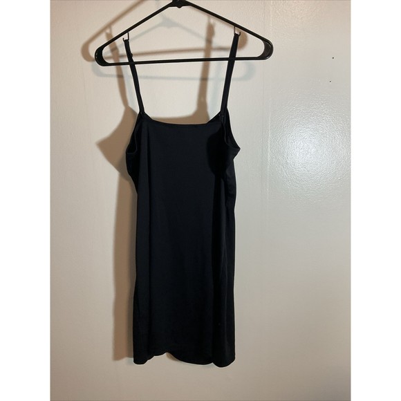 Kardashian Kollection Women’s XL Slip Dress And Cover Black Sheer Designer - Picture 9 of 10